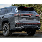 VW Tayron 2025 On Rear Valance In Gloss Black - Diffuser