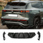 VW Tayron 2025 On Rear Valance In Gloss Black - Diffuser