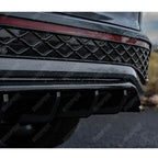 VW Tayron 2025 On Rear Valance In Gloss Black - Diffuser