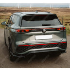 VW Tayron 2025 On Rear Valance In Gloss Black - Diffuser