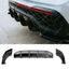 Rear Valance In Gloss Black For VW Tiguan R-Line MK3 2024 On - Diffuser