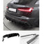 Audi S6 C8 (Sedan - Avant) 2019+ / Audi A6 C8 S - Line (Sedan - Avant) 2018+ Rear Valance & Rear Side Splitters