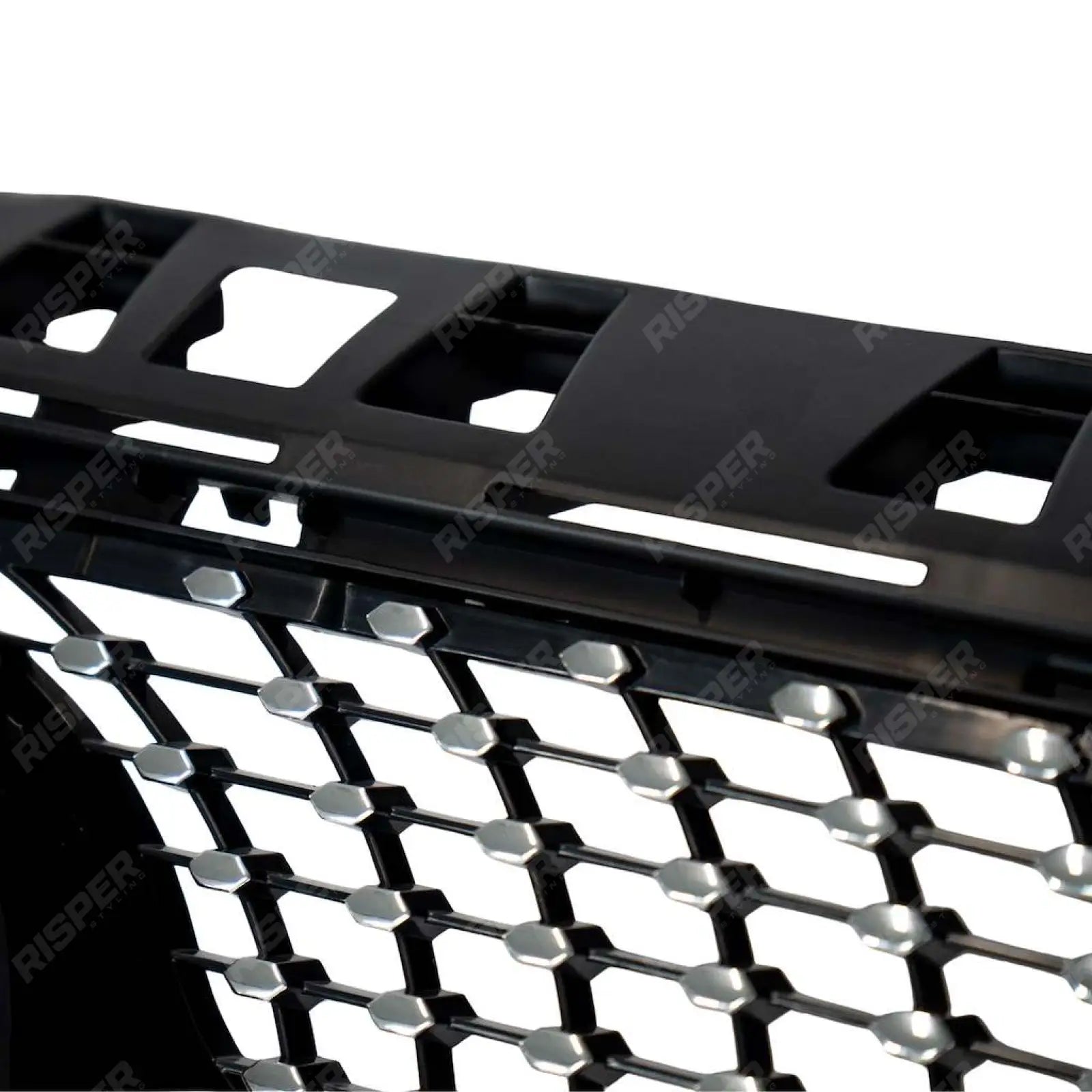 Replacement Chrome Silver Grille - Diamond AMG Look For Mercedes Benz A Class W176 2013-2015 - Grilles