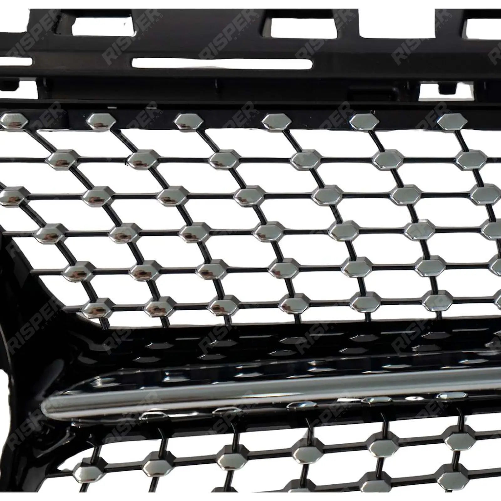 Replacement Chrome Silver Grille - Diamond AMG Look For Mercedes Benz A Class W176 2013-2015 - Grilles