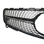 Replacement Chrome Silver Grille - Diamond AMG Look For Mercedes Benz A Class W176 2016-2018 - Grilles
