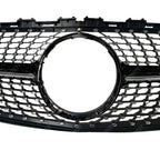 Replacement Chrome Silver Grille - Diamond AMG Look For Mercedes Benz A Class W176 2016-2018 - Grilles