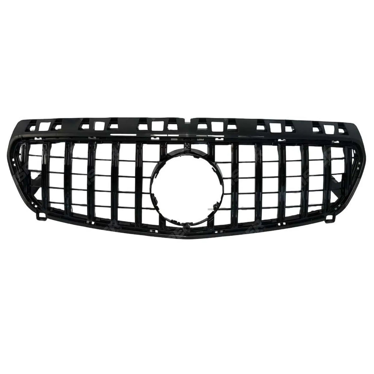 Replacement Gloss Black Front Grille - GTR Look for Mercedes Benz A Class W176 2013-2015 - Grilles Main image