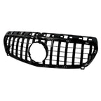 Replacement Gloss Black Front Grille - GTR Look for Mercedes Benz A Class W176 2013-2015 - Grilles