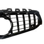 Replacement Gloss Black Grille - GT Panamericana For Mercedes Benz A Class W177 2019-2023 - Grilles