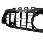 Replacement Gloss Black Grille - GT Panamericana For Mercedes Benz A Class W177 2019-2023 - Grilles