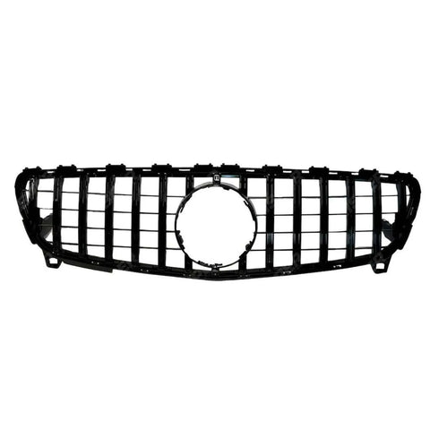 Replacement Gloss Black Grille - GTR Look For Mercedes Benz A Class W176 2016-2018 - Grilles