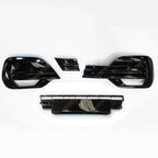 VW Transporter T6.1 2019 - 2024 Replacement Lower Front Grill Kit In Gloss Black