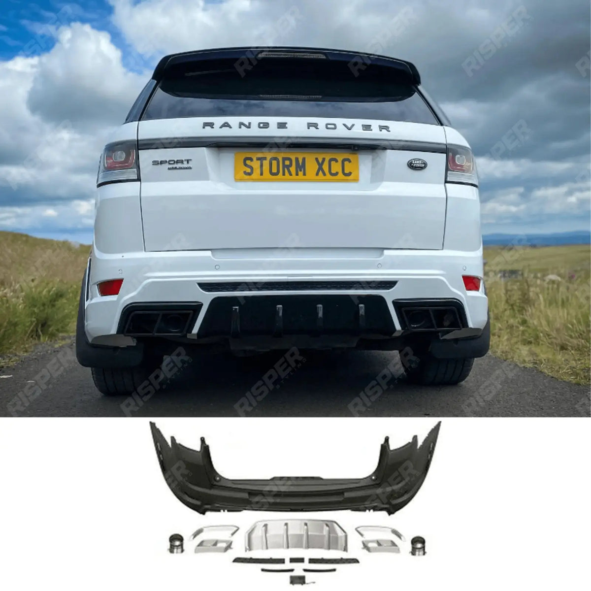 2016 Range Rover Sport Rear Range Rover Sport L494 2014 2018 Styling Parts - Order Now – RisperStyling