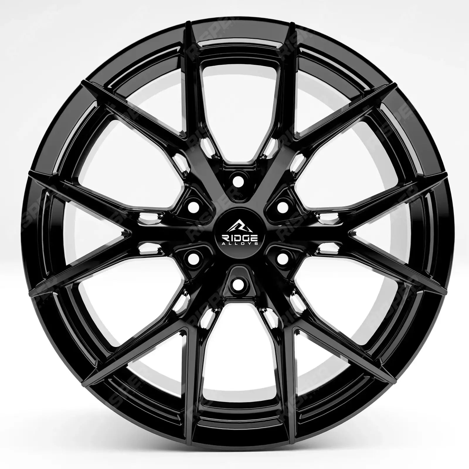 Ridge KN10 Gloss Black 6X120 20 Inch Alloy With Tyre & TPMS Package 245/45/20 Secondary image