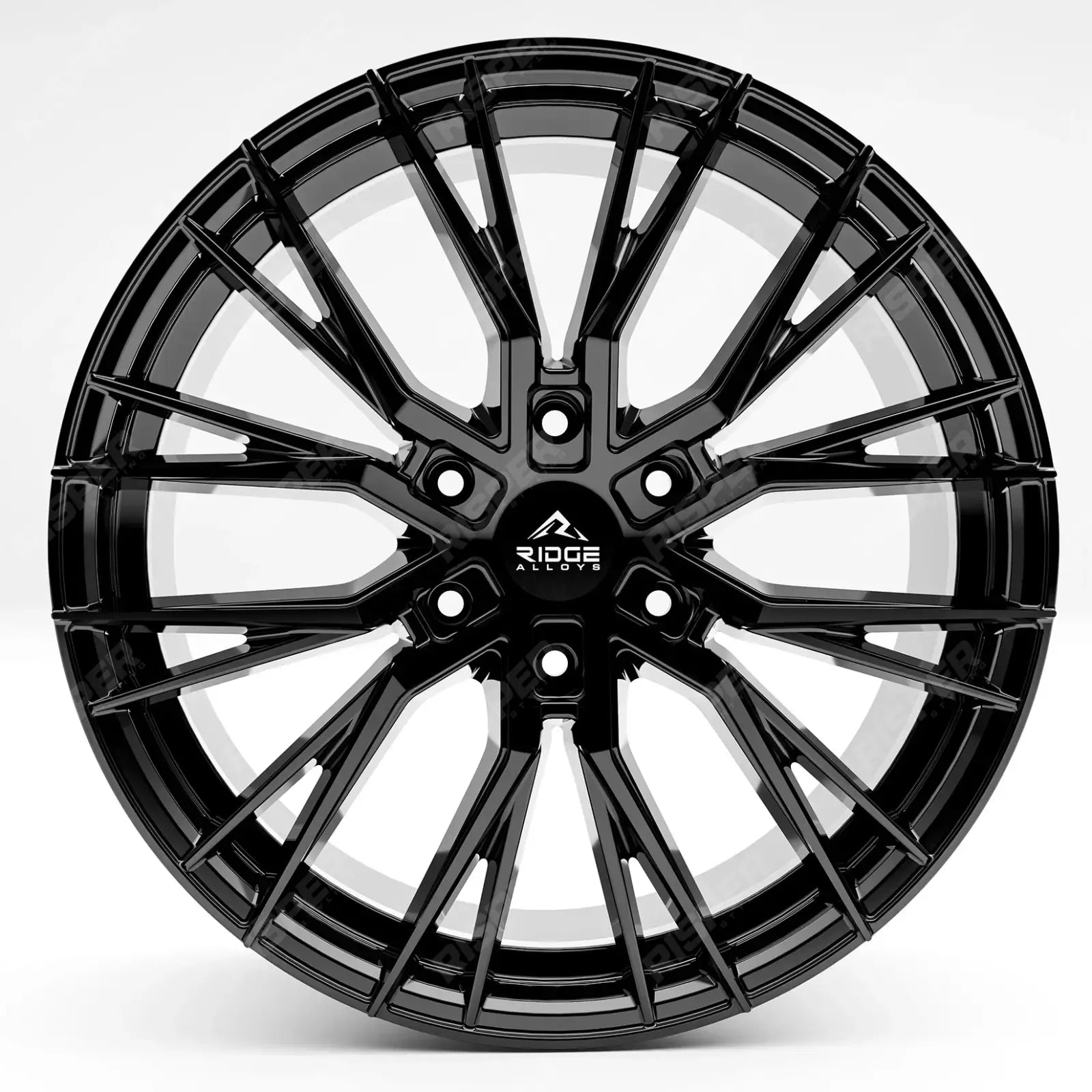 Ridge KN12 Gloss Black 6X120 20 Inch Alloys Alloys Main image
