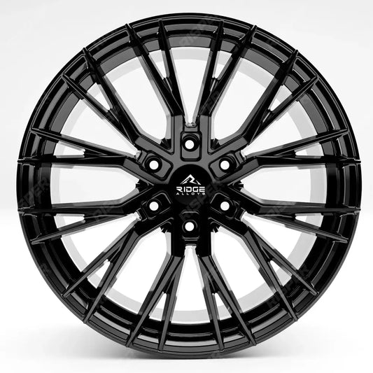 Ridge KN12 Gloss Black 6X120 20 Inch Alloys Alloys