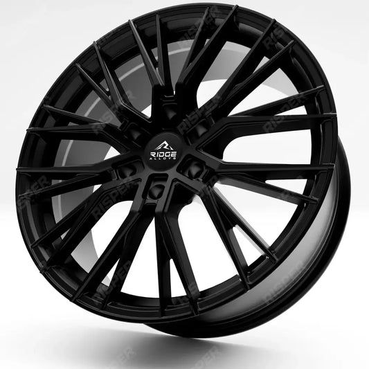 Ridge KN12 Satin Black 6X120 20 Inch Alloys Alloys