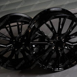 Ridge KN12 Satin Black 6X120 20 Inch Alloys Alloys