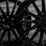 Ridge KN14 Gloss Black 6X120 20 Inch Alloys Alloys