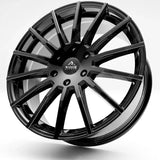 Ridge KN14 Gloss Black 6X120 20 Inch Alloys Alloys
