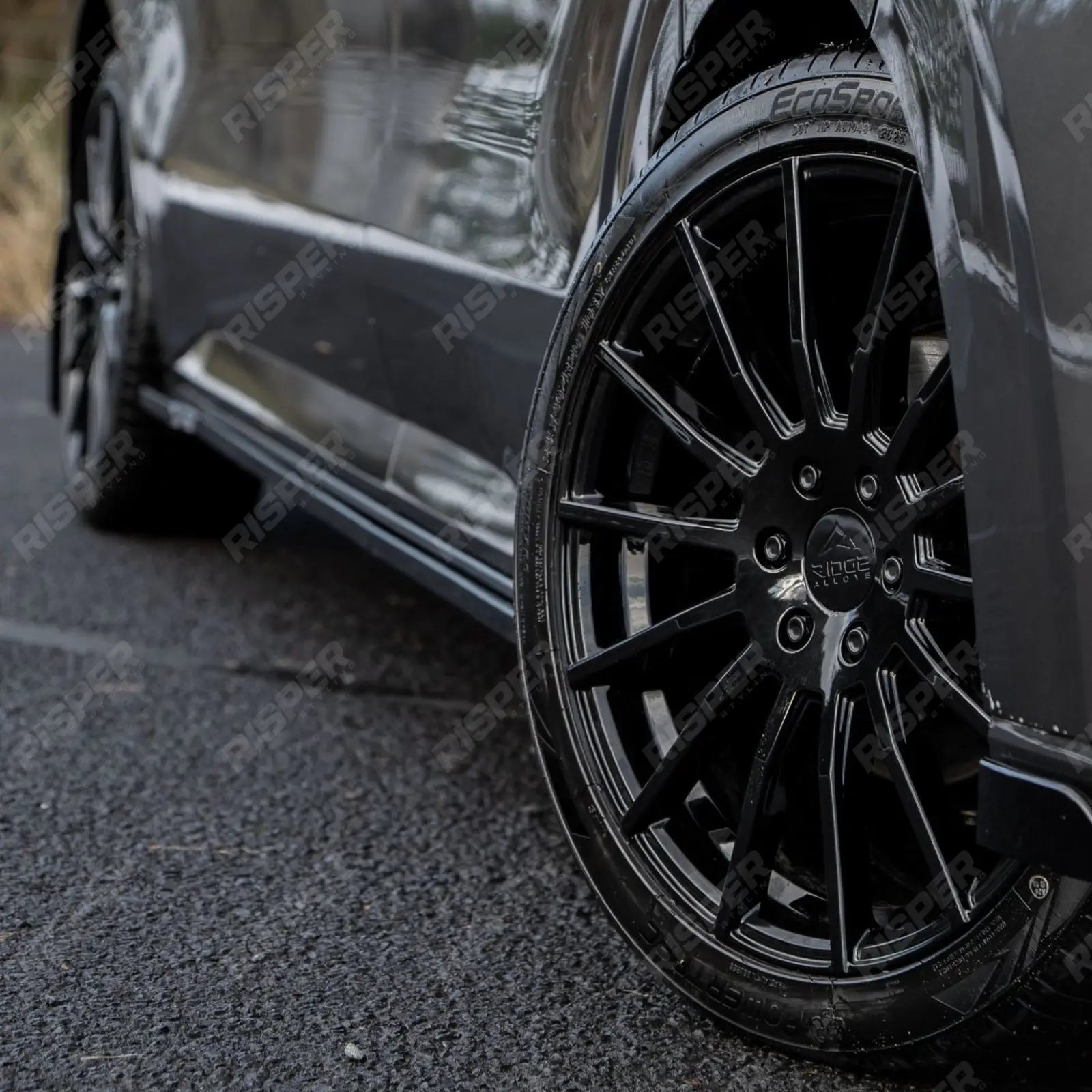Ridge KN14 Gloss Black 6X120 20 Inch Alloys Alloys