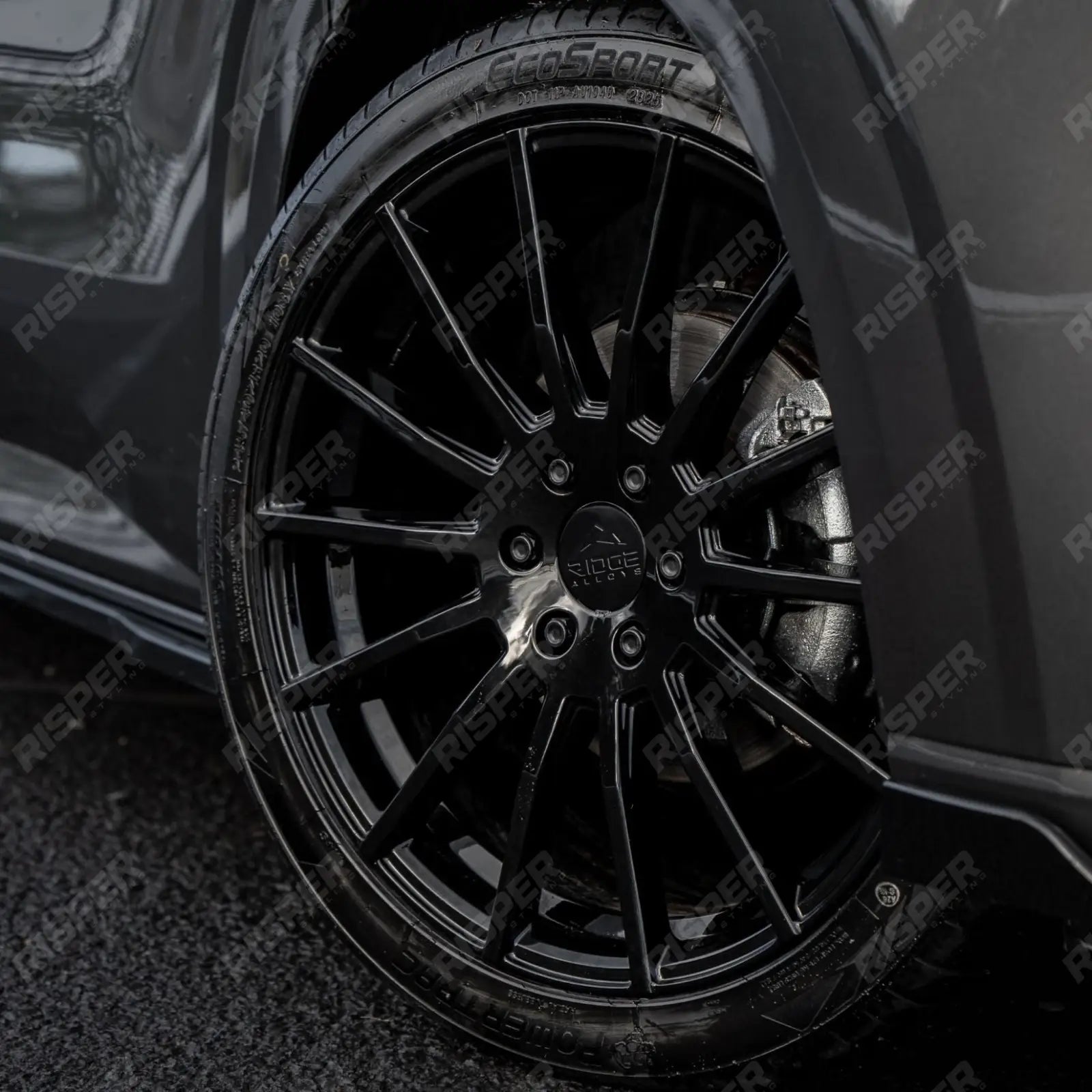 Ridge KN14 Gloss Black 6X120 20 Inch Alloys Alloys