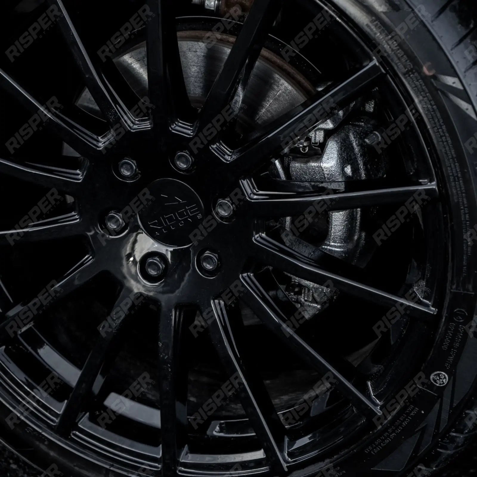 Ridge KN14 Gloss Black 6X120 20 Inch Alloys Alloys