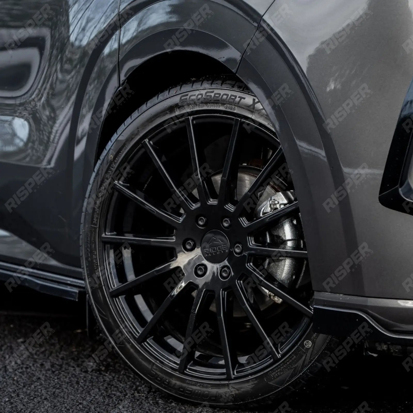 Ridge KN14 Gloss Black 6X120 20 Inch Alloys Alloys