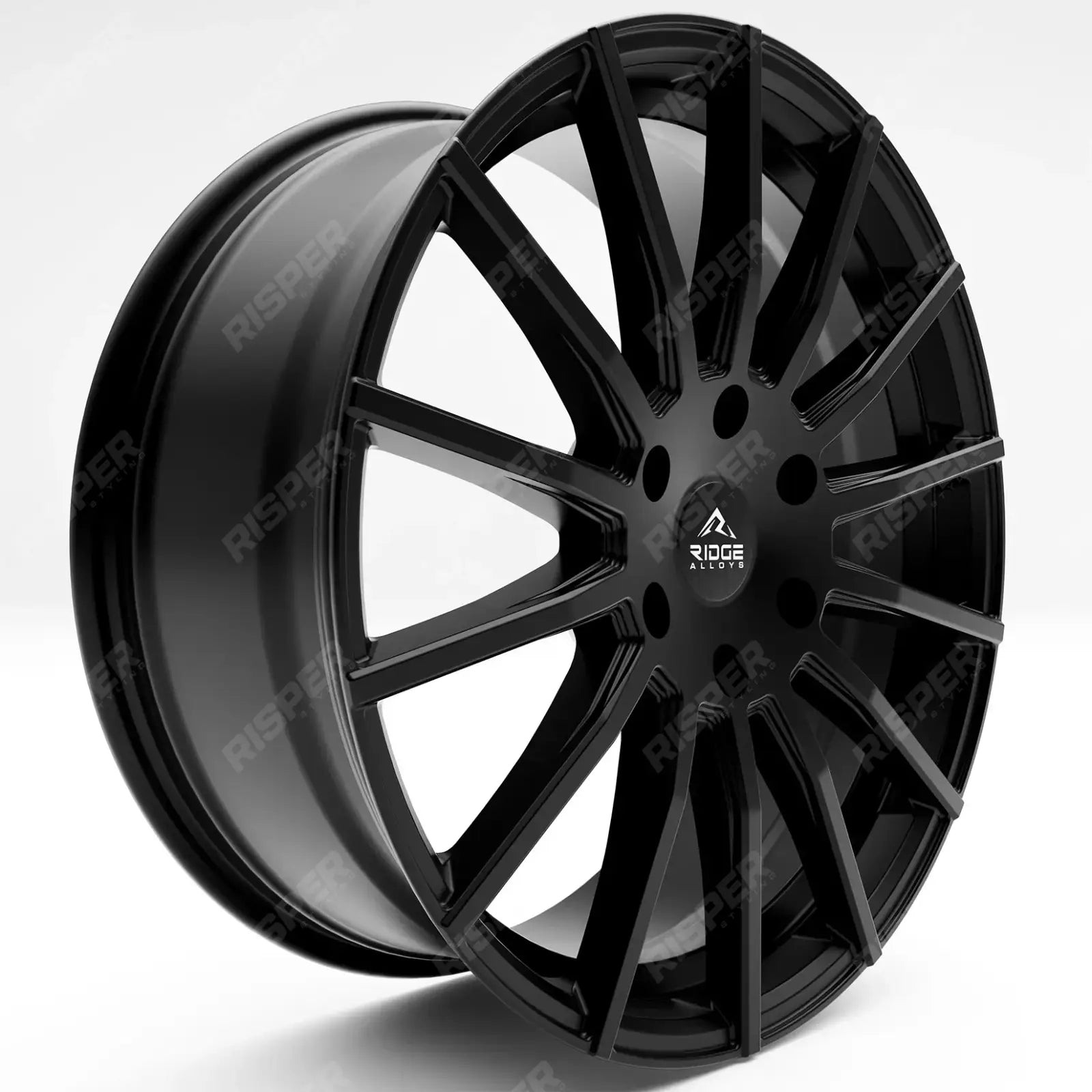 Ridge KN14 Satin Black 6X120 20 Inch Alloys Alloys