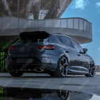 Seat Leon Mk3 Fr / Cupra 2012 - 2016 Risper Bumper Corner Splitters In Gloss Black