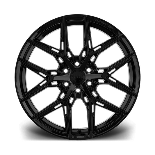 Riviera RF - 16 6x120 20 Inch Gloss Black Alloy For New Transit Custom