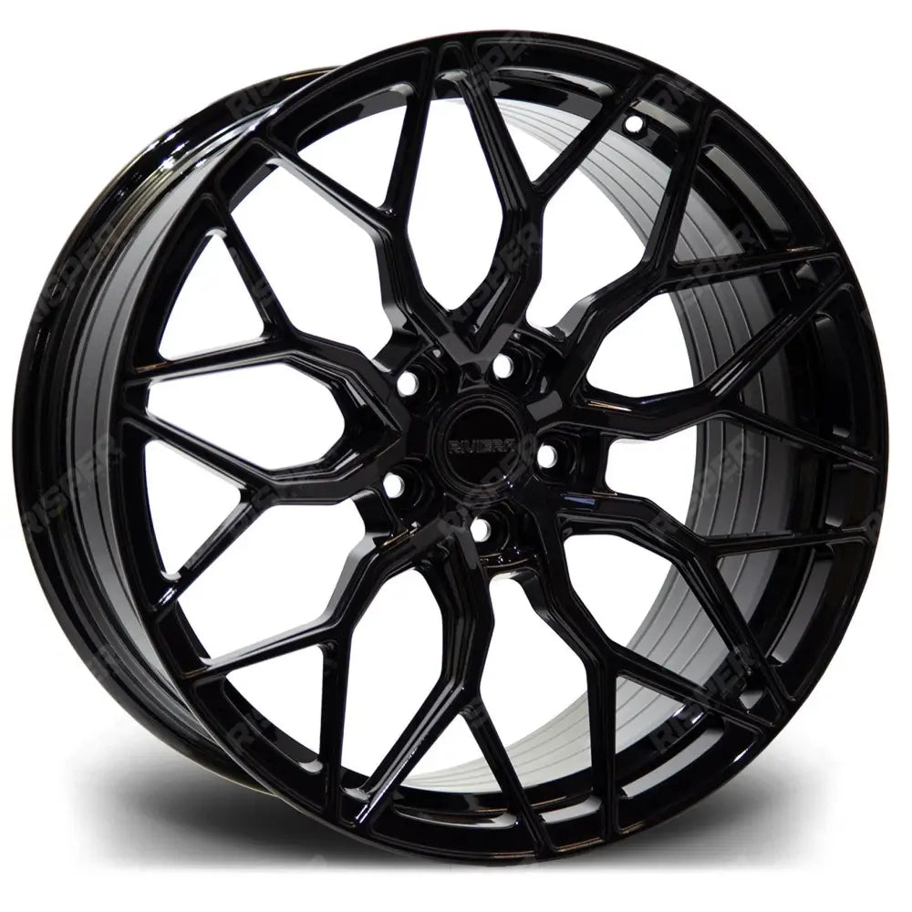 Riviera Rf108 Gloss Black 23 Inch Alloy – 5x120 35 72.5 - Qty 1