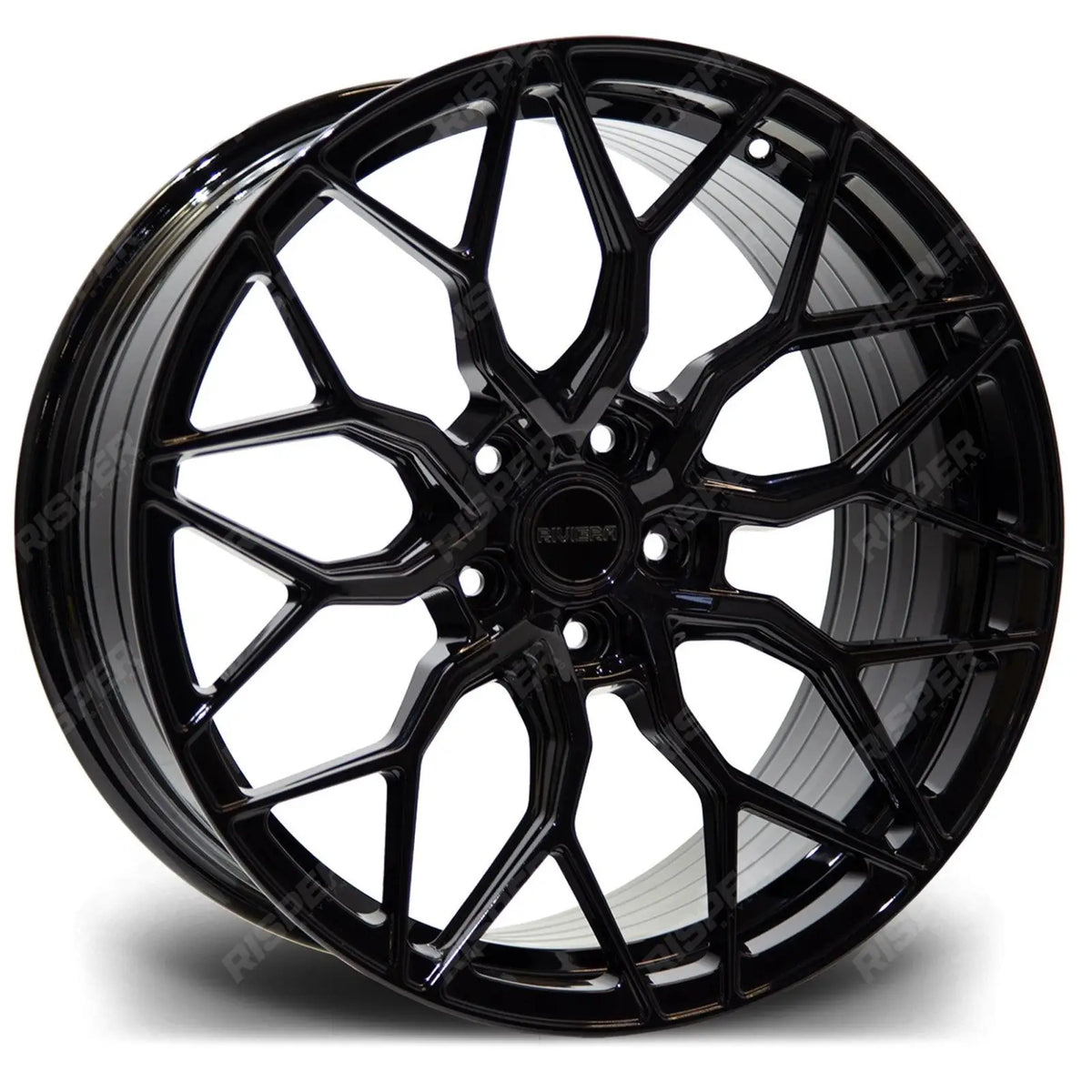 Riviera Rf108 Gloss Black 23 Inch Alloy – 5x120 35 72.5 - Qty 1