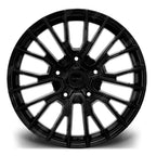 Riviera Rtz 20x8 5x120 45 72.6 Alloy In Gloss Black – Qty1