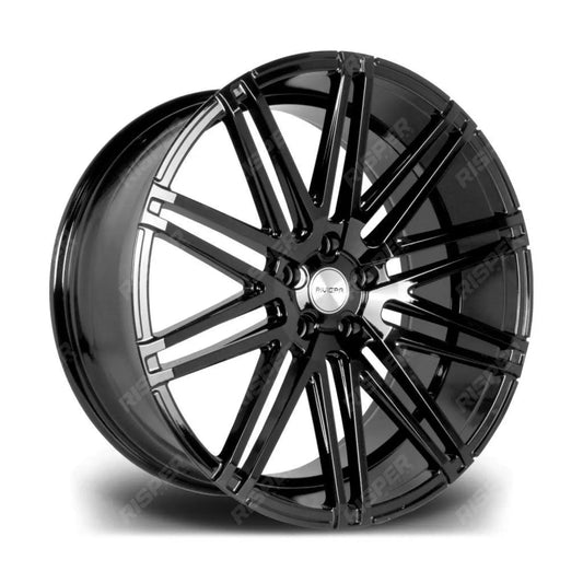 Riviera Rv120 Gloss Black 20 Inch Alloys 5x120 - Qty1