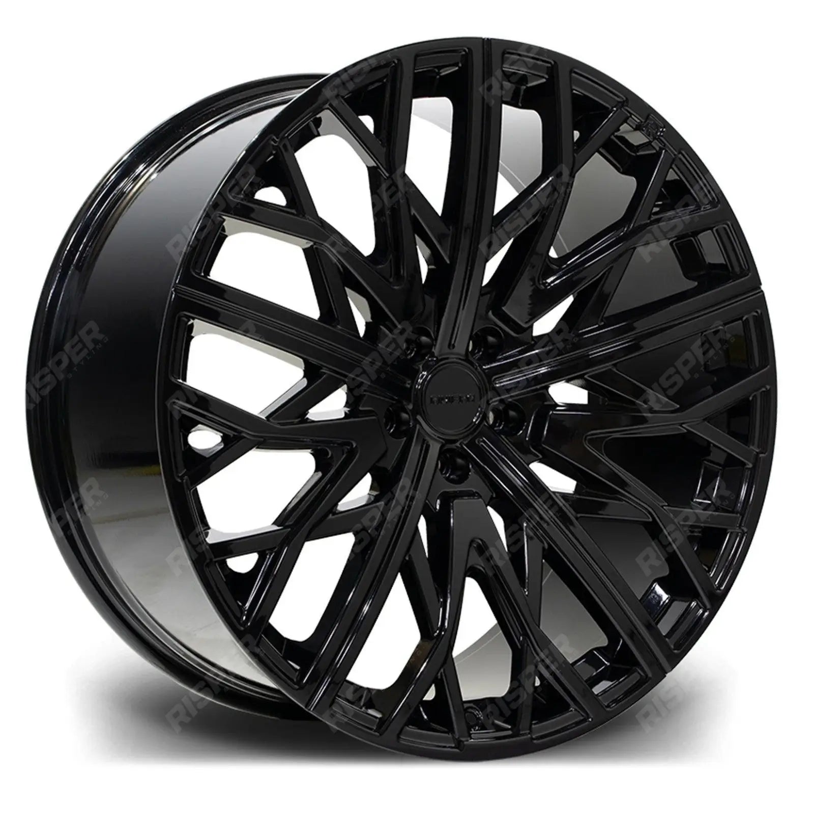 Riviera Rv131 Gloss Black 22 Inch Alloys – 5x112