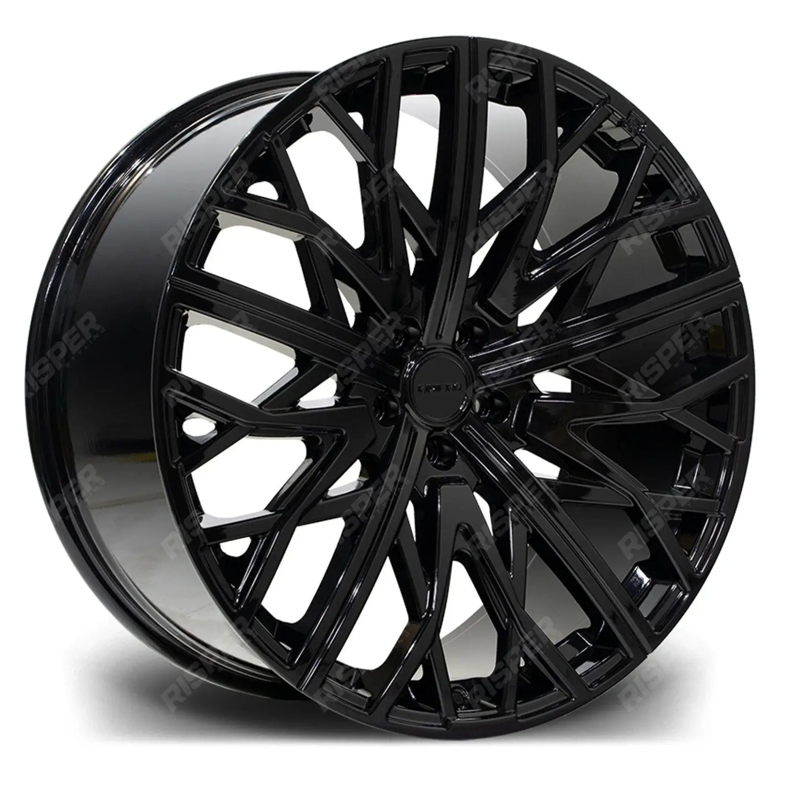 RIVIERA RV131 GLOSS BLACK 23 INCH ALLOYS – 5X112 25 66.6 Main image