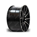 Riviera Rv197 Black Polished – 20 Inch Alloys – 5x120 - Qty1