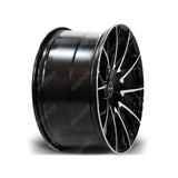 Riviera Rv197 Black Polished – 20 Inch Alloys – 5x120 - Qty1