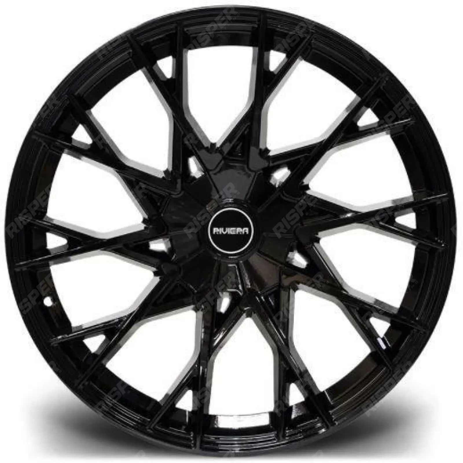Riviera Rv197 Gloss Black – 20 Inch Alloys – 5x160 - Qty1