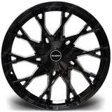 Riviera Rv197 Gloss Black – 20 Inch Alloys – 5x160 - Qty1