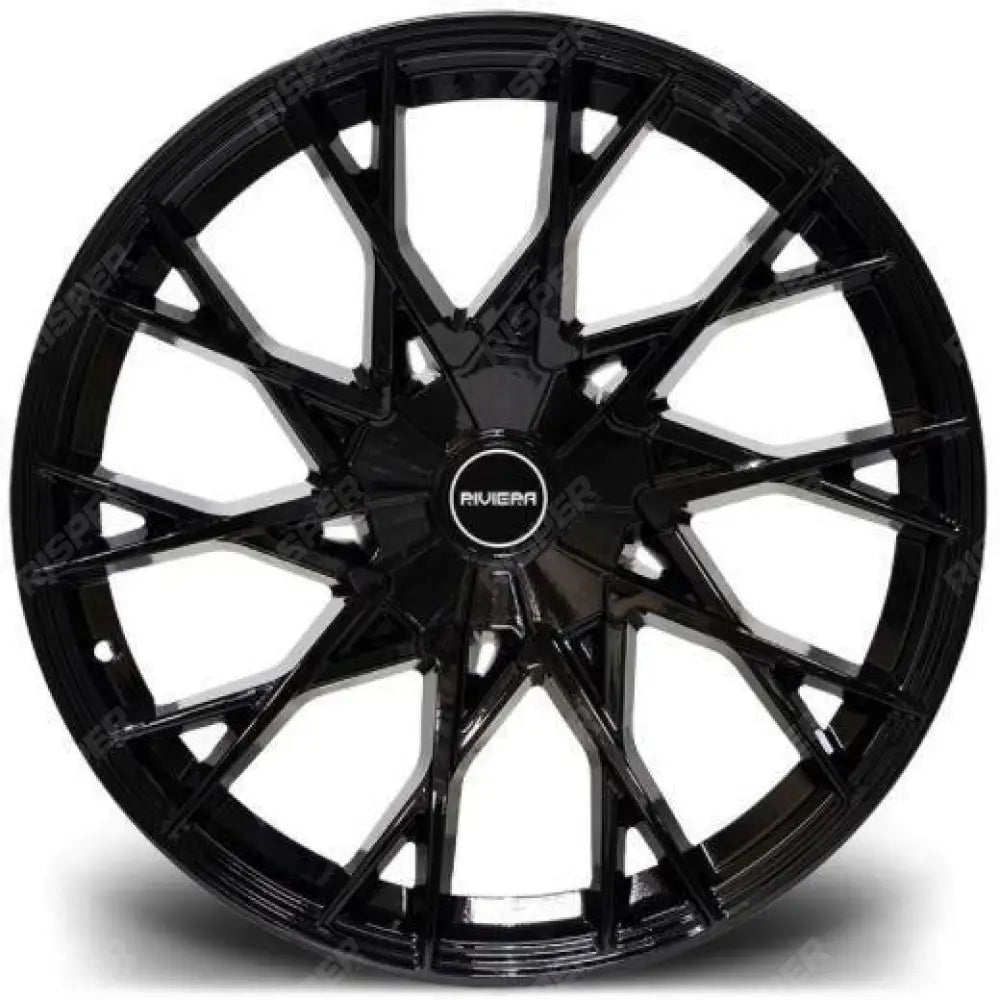 Riviera Rv197 Gloss Black – 20 Inch Alloys – 5x160 - Qty1