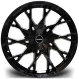 Riviera Rv197 Gloss Black – 20 Inch Alloys – 5x160 - Qty1
