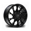 Riviera Rv197 Matte Black 22 Inch Alloys 5x120 - Qty1