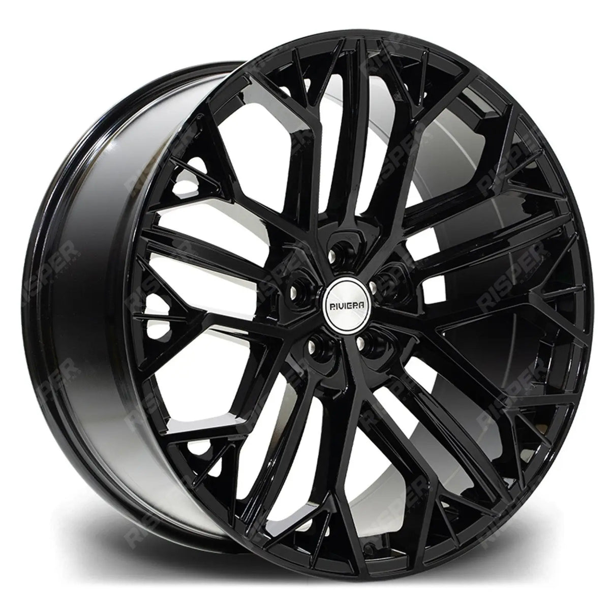 Riviera Rv198 Alloys – 22 Inch 5×112 In Gloss Black Qty 1