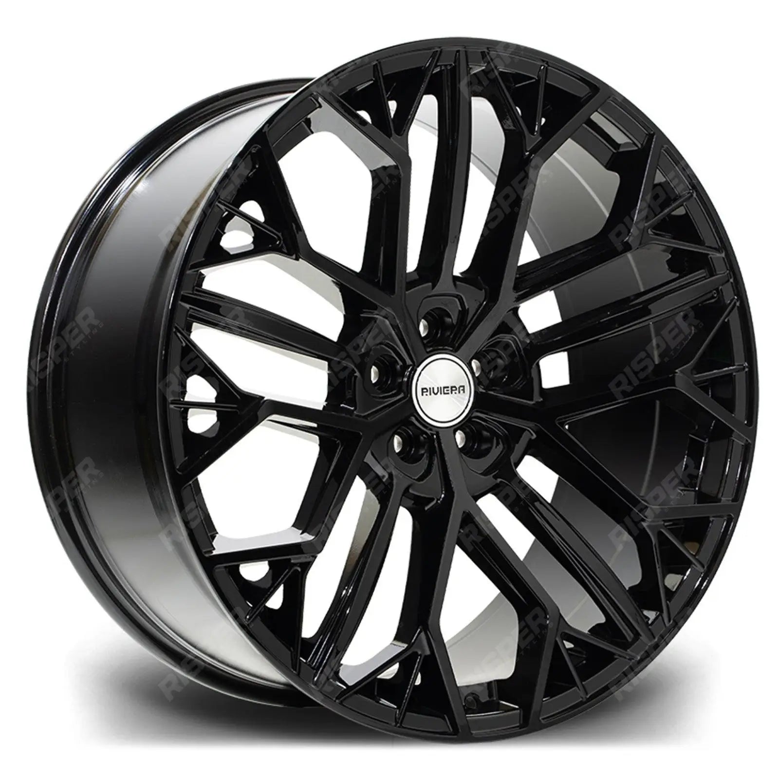 Riviera Rv198 Alloys – 22 Inch 5×120 In Gloss Black Qty 1