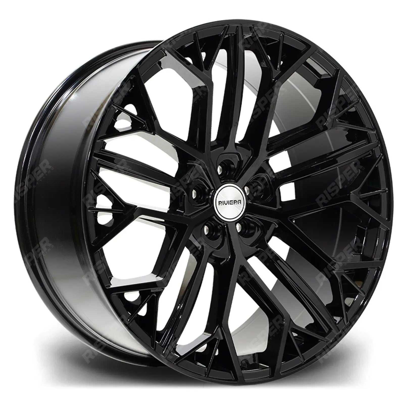 Riviera Rv198 Gloss Black 23 Inch Alloy – 5x112 25 66.6 - Qty 1
