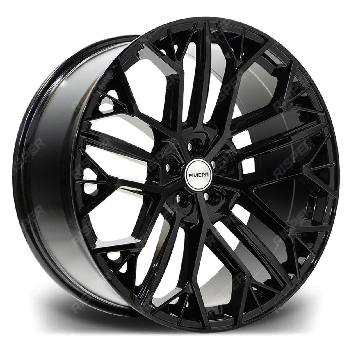 Riviera Rv198 Gloss Black 23 Inch Alloy – 5x112 25 66.6 - Qty 1