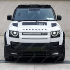 Land Rover Defender L663 90/110/130 2020+ Roof Light Pod V2 In Gloss Black