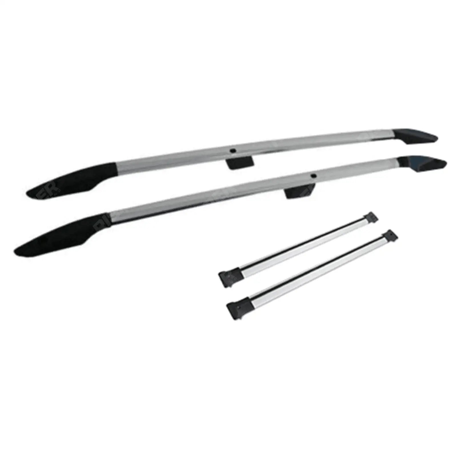 Vw Caddy 2010 On - Roof Rails And Cross Bars - Set - Silver Main image